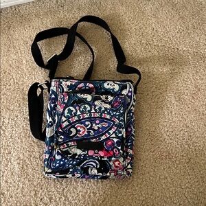 Vera Bradley Disney Mickey Castle Colorful Crossbody Bag